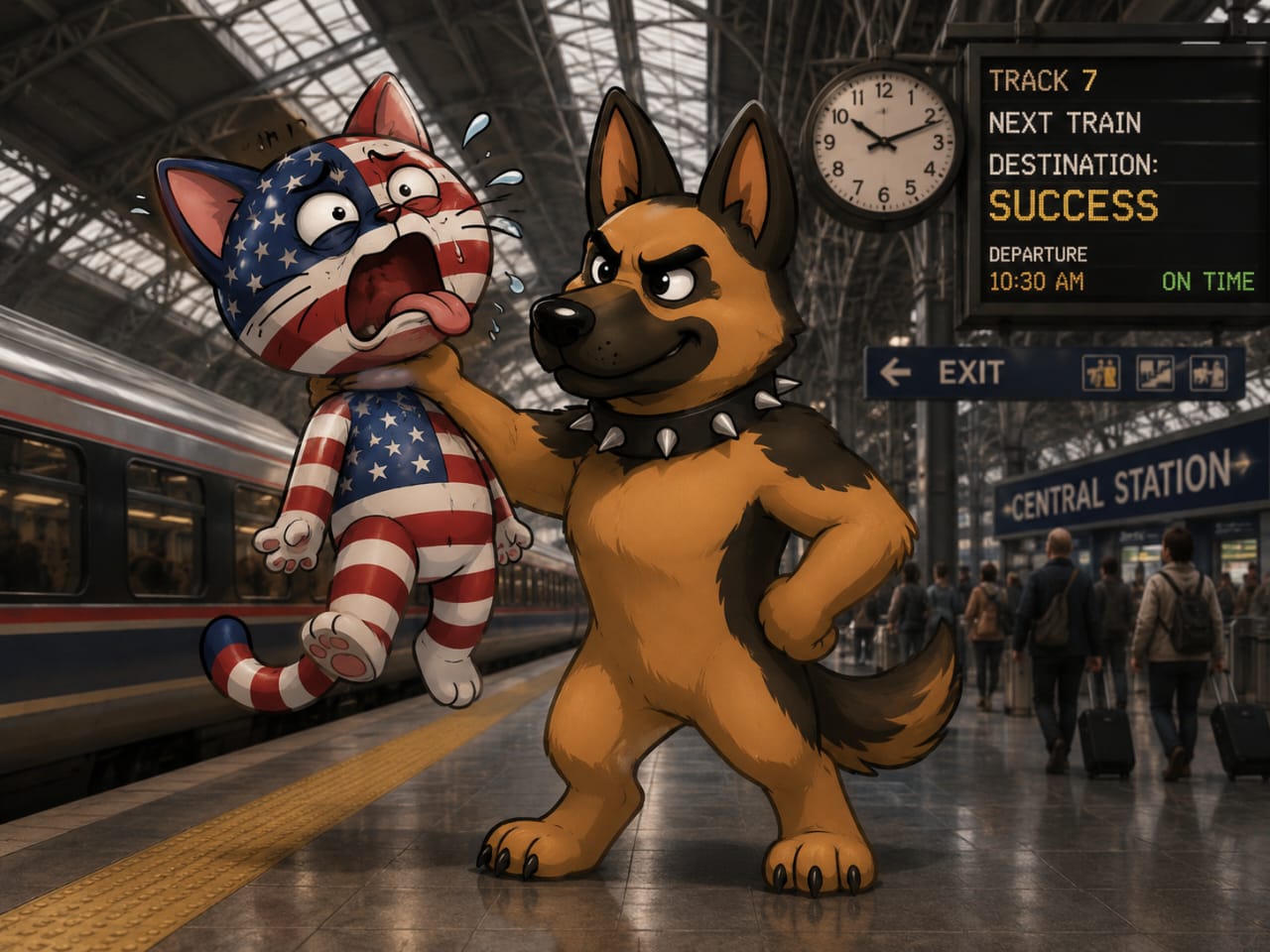Lore German Shepherd and Neko